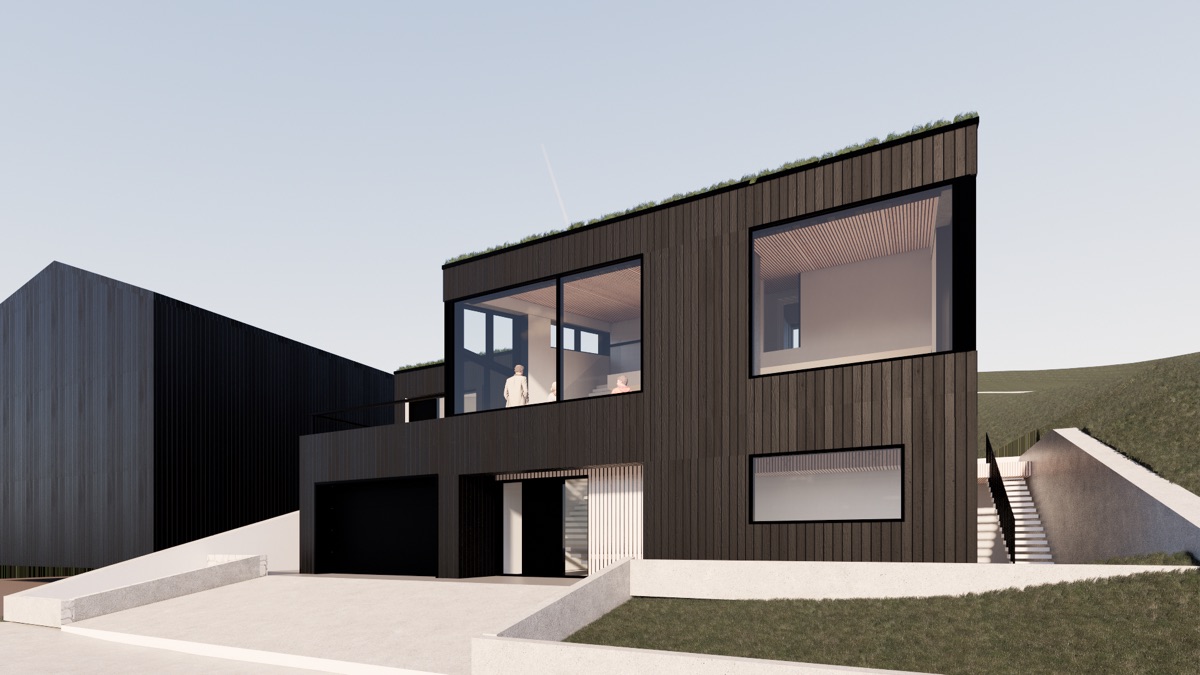 Enfamiliehus med betagende udsigt